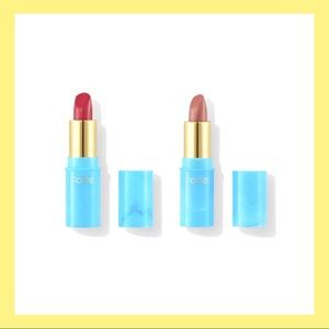 🎉HP🎉 Tarte Nude and Poppy Coral Lipstick Duo